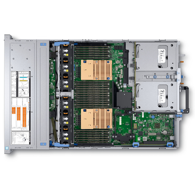 Powerful DELL PowerEdge R740xd Xeon 4214 64GB Rack 2U Server with 2.2GHz CPU