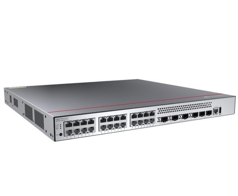 Stocked HW S5735I-S24T4XE-V2 Switch 24 x 10/100/1000BASE-T Ports and One Extended Slot