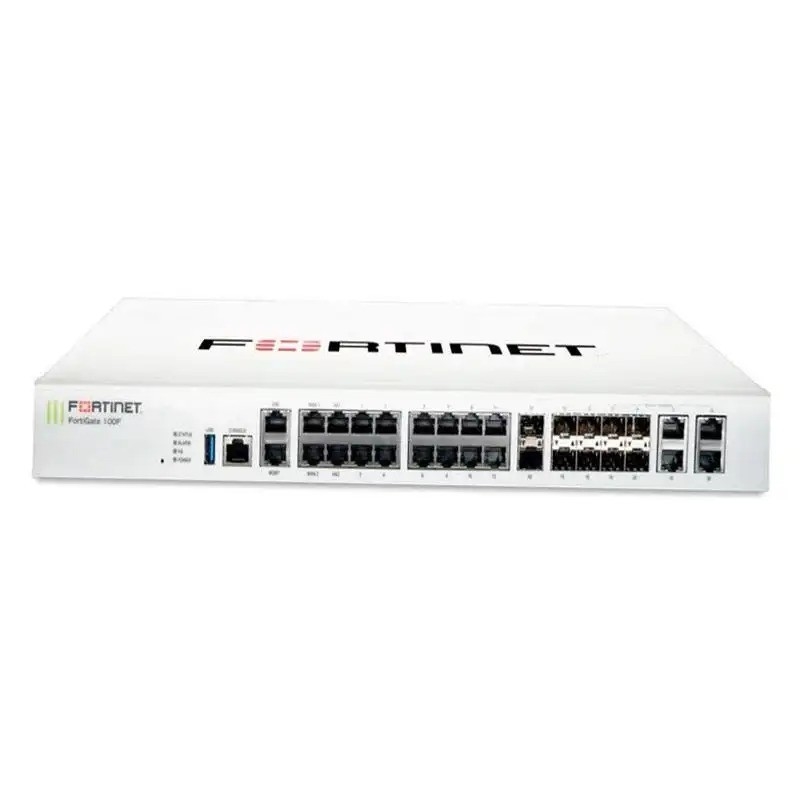 Fortinet FG-100F Firewall VPN Support and Enterprise-Grade Protection for Smaller Networks