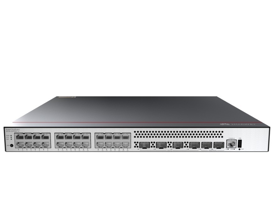 Stocked HW S5735I-S24T4XE-V2 Switch 24 x 10/100/1000BASE-T Ports and One Extended Slot